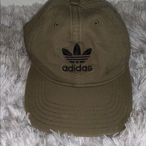 Olive Green Adidas Hat